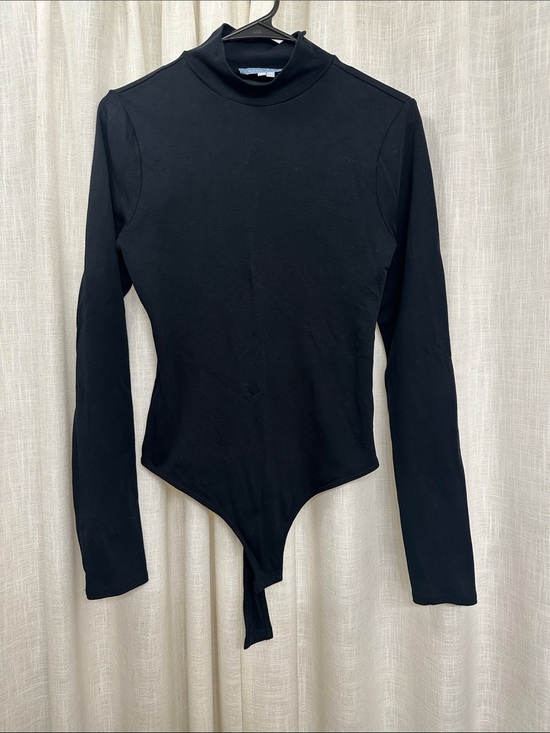 Hill House Tops - Hill House Mock Neck Black Bodysuit